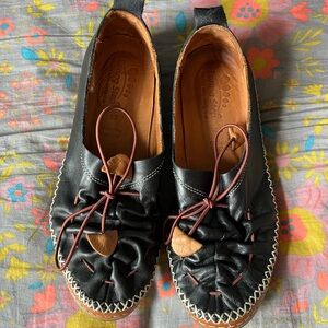 EC Spring Step Leather Berna Slip On Loafer 38 7 1/2 8